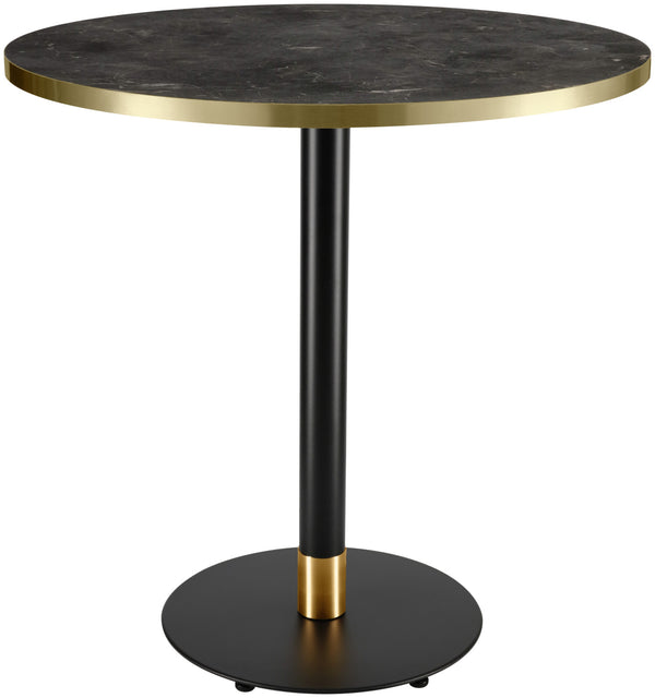 Tischsäule Oris; 42x73 cm (ØxW); czarny/złoto