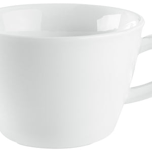 filiżanka do cappuccino Rio; 270ml, 10x6.8 cm (ØxW); biały; okrągły; 6 sztuka / opakowanie