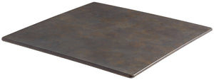 blat Finando kwadratowy; 70x70 cm (DxS); metal antyk; kwadrat