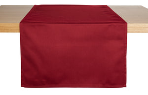 bieżnik Oblia; 40x130 cm (SxD); burgund; prostokątny; 6 sztuka / opakowanie