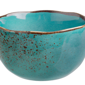 miska Palana; 950ml, 15x8.8 cm (ØxW); turkusowy; okrągły; 6 sztuka / opakowanie