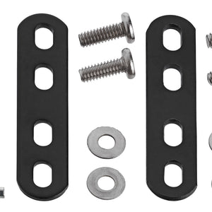 łącznik szeregowy Lika; 4x4x6.5 cm (SxWxD); szary/brązowy; prostokątny; 2 sztuka / opakowanie