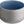 miska Nessa okrągła; 900ml, 13x8 cm (ØxW); szary/jasny niebieski; okrągły; 4 sztuka / opakowanie