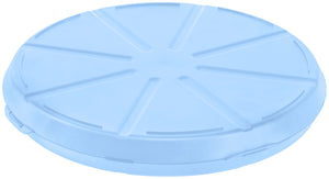 pizza box wielokrotnego użytku Yari Neo; 35.8x4.9 cm (ØxW); niebieski; okrągły; 10 sztuka / opakowanie