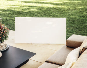 płyta grzewcza na podczerwień Areapro; 120x60 cm (SxW); biały