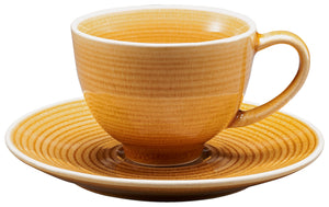 spodek do filiżanki do kawy Spirit; 15 cm (Ø); brązowy; okrągły; 6 sztuka / opakowanie