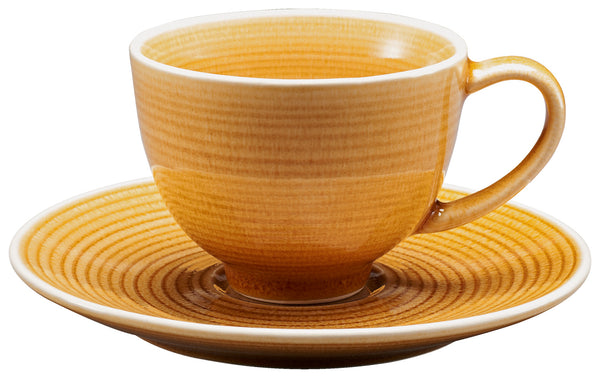 filiżanka do kawy Spirit; 180ml, 8.5x6.5 cm (ØxW); brązowy; okrągły; 6 sztuka / opakowanie