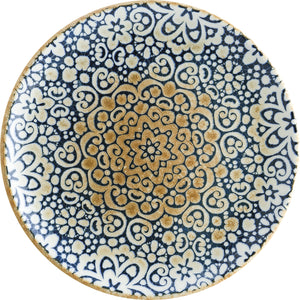 talerz płaski Alhambra; 30 cm (Ø); niebieski/biały/brązowy; okrągły; 6 sztuka / opakowanie