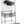 dyspenser do napojów Modesto ze stojakiem i tacą ociekową; 7000ml, 21x44x18 cm (SxWxG); czarny/transparentny/srebro