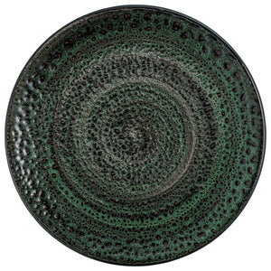 Teller flach Black Reef Porzellan