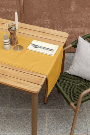 Tischläufer Lasolana; 40x120 cm (SxD); żółty