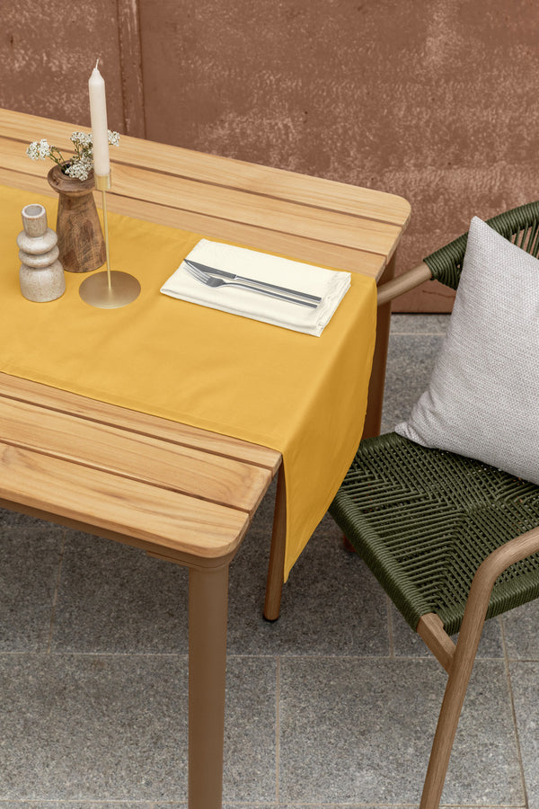Tischläufer Lasolana; 40x120 cm (SxD); żółty