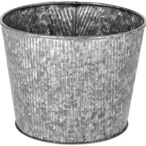 Pflanzkübel Nevis; 22.5x18 cm (ØxW); metal antyk