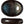 miska Black yoru owalna; 210ml, 19x15 cm (DxS); czarny/niebieski; 12 sztuka / opakowanie