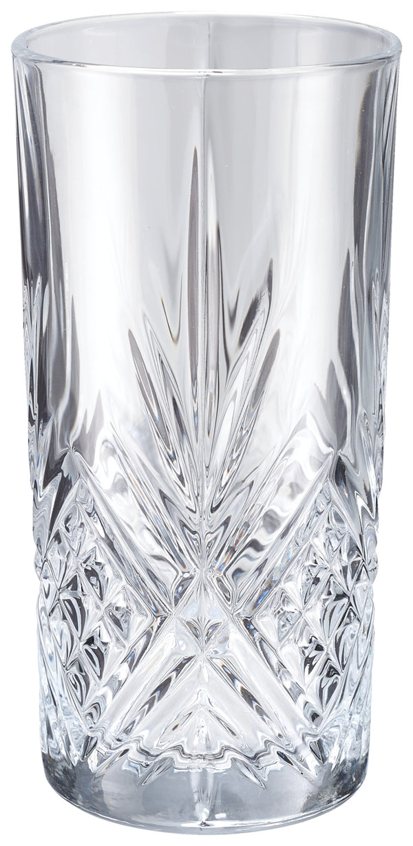 szklanka do longdrinków Broadway; 280ml, 6.7x13.4 cm (ØxW); transparentny; 6 sztuka / opakowanie