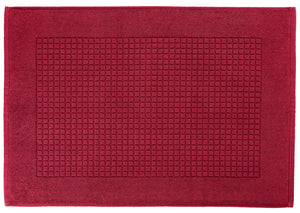 mata łazienkowa Karos; 50x70 cm (SxD); burgund