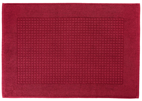 mata łazienkowa Karos; 50x70 cm (SxD); burgund