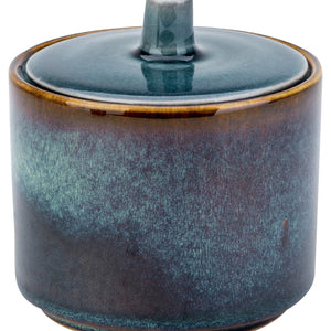 cukiernica Quintana; 8x8.5 cm (ØxW); niebieski; 6 sztuka / opakowanie