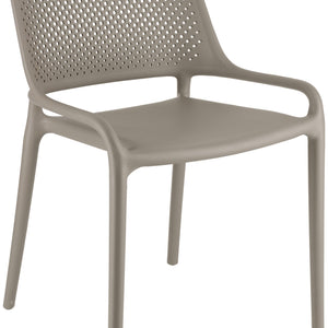 Kunststoff Stuhl Rovin; 52x51.5x82.5 cm (SxGxW); taupe; 4 sztuka / opakowanie