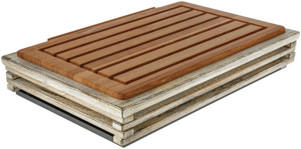 deska do krojenia chleba GN 1/1; 53x34x2.5 cm (DxSxW); dąb