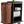 Housekeeping Wagen Service mit Wäschesack; 95x50x112 cm (DxSxW); czarny/brązowy