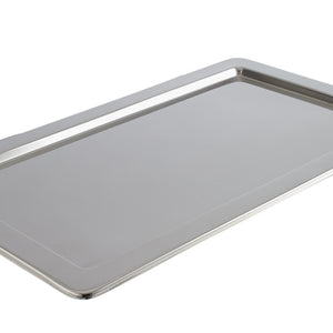 płyta prezentacyjna GN  stal nierdzewna; Größe GN 1/1, 53x32.5x1.4 cm (DxSxG); srebro