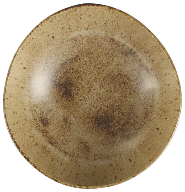 miska Natura; 585ml, 18x5.66 cm (ØxW); jasny brązowy/ciemny brąz; okrągły; 6 sztuka / opakowanie