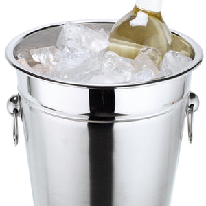cooler do wina/szampana Cube; 1560ml, 21.5x21 cm (ØxW); srebro