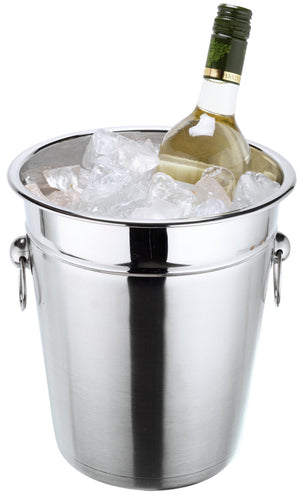 cooler do wina/szampana Cube; 1560ml, 21.5x21 cm (ØxW); srebro