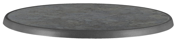 blat Sevelit okrągły; 60 cm (Ø); antracyt; okrągły