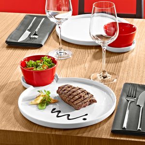 kieliszek do wina różowego Medina ze znacznikiem pojemności; 360ml, 5.8x21.8 cm (ØxW); transparentny; 0.2 l Füllstrich, 6 sztuka / opakowanie