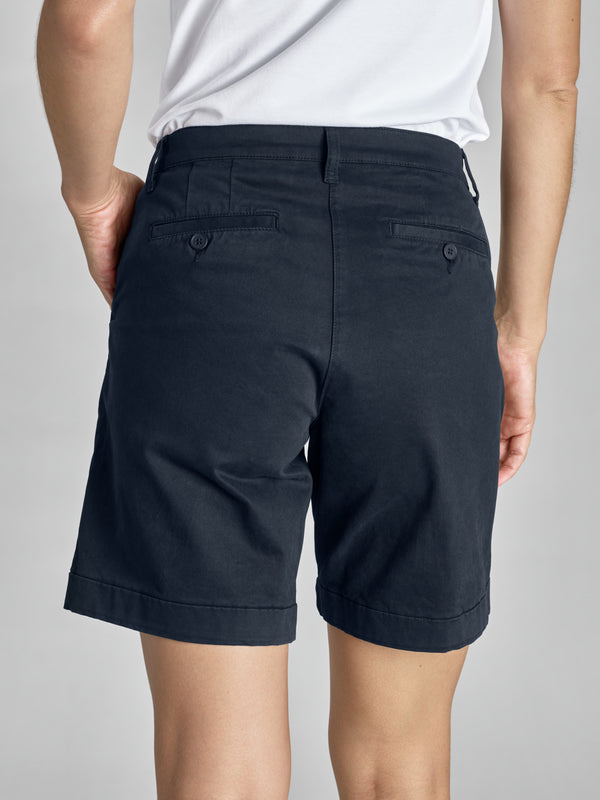 szorty damskie Chino; Kleidergröße 48; granat