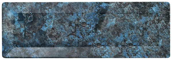 Präsentationsplatte Tusa rechteckig; 31x10.5x1.8 cm (DxSxW); czarny/ciemny niebieski; prostokątny; 6 sztuka / opakowanie