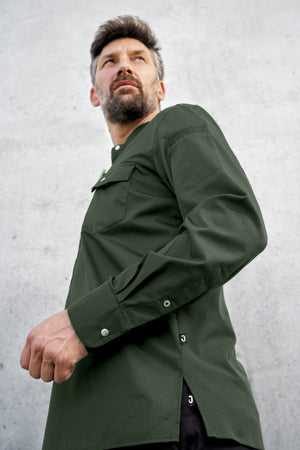 Herrenkochshirt Luca; Kleidergröße 46; -