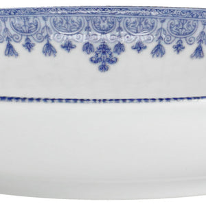 Teller tief Nonna; 1000ml, 26x5 cm (ØxW); biały/niebieski; okrągły; 6 sztuka / opakowanie