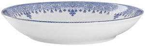 Teller tief Nonna; 1000ml, 26x5 cm (ØxW); biały/niebieski; okrągły; 6 sztuka / opakowanie