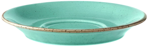spodek do filiżanki do kawy Sidina; 16 cm (Ø); turkusowy; okrągły; 6 sztuka / opakowanie