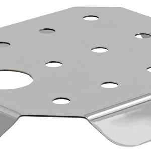kratka ociekowa GN Premium GN 1/3; Größe GN 1/3, 25.3x10.3x1.6 cm (DxSxW); srebro