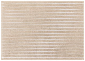 Badematte Tinos; 50x70 cm (SxD); beżowy/biały; 2 sztuka / opakowanie