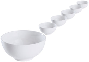 miska porcelanowa Usur; 450ml, 13.5x7.2 cm (ØxW); biały; 6 sztuka / opakowanie
