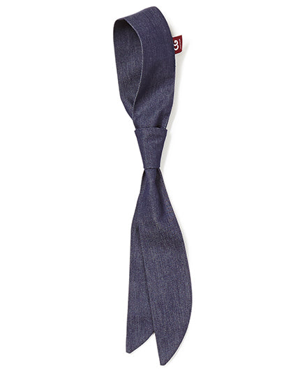krawatka Bin denim