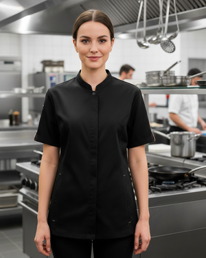 bluza kucharska damska Sergio krótki rękaw