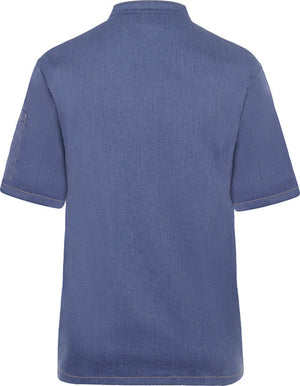 Bluza kucharska męska Retro z krótkim rękawem
