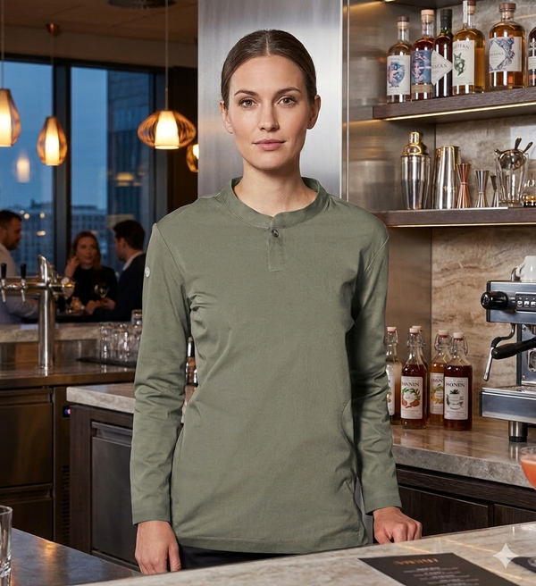 Bluzka damska Respira z długim rękawem