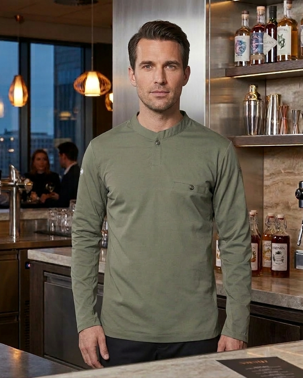 Koszula męska Respiro z długim rękawem