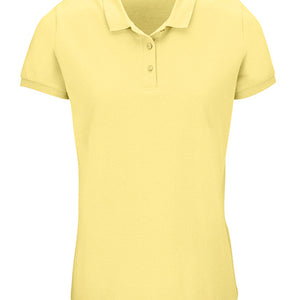 Koszulka polo damska z organicznej bawełny