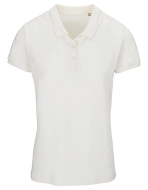 Koszulka polo damska z organicznej bawełny