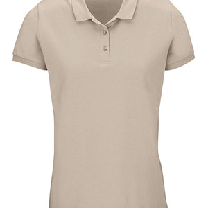 Koszulka polo damska z organicznej bawełny