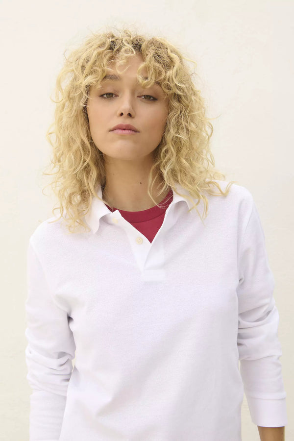 Koszulka polo unisex Puro z długim rękawem