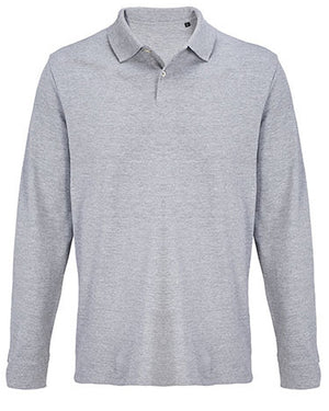 Koszulka polo unisex Puro z długim rękawem